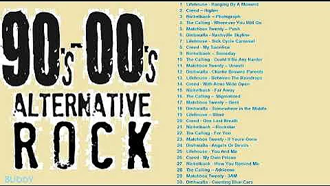 Alternative Rock │Nickelback │Creed │Lifehouse │The Calling │Matchbox Twenty │Dishwalla