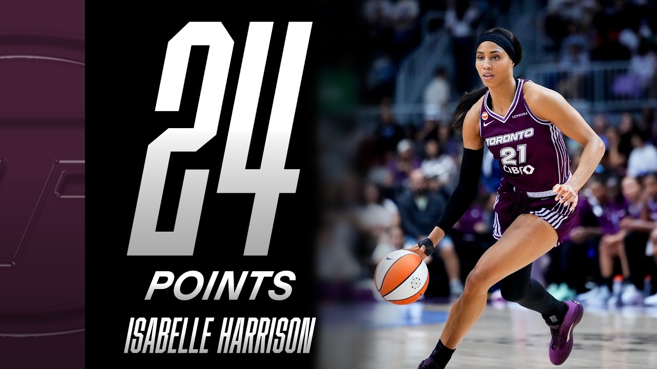 Isabelle Harrison Drops CAREER-HIGH 24 PTS vs. the Valkyries