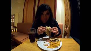 Panorama Cruise ship - Sandwich Shop review and Piano Bar