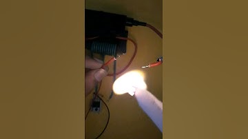 How To Make High Voltage Arc Using Single Mosfet #shorts #experiment #electronic #scienceproject