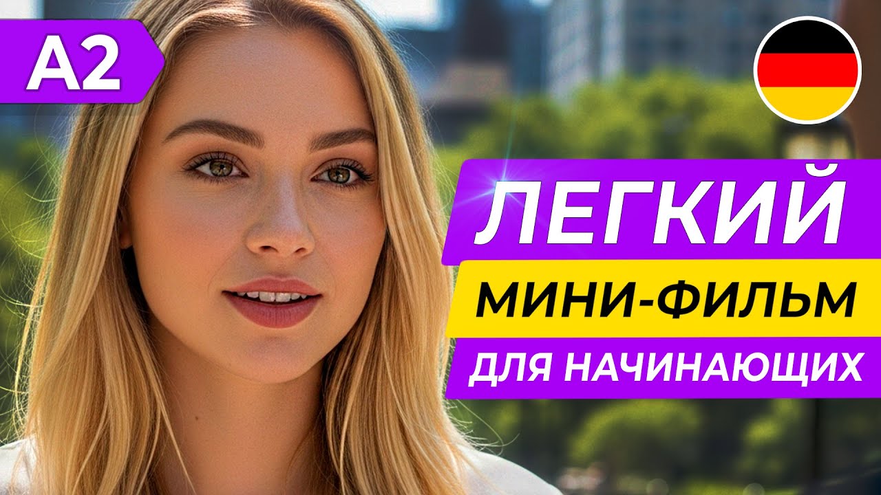 ПОЙМИ НЕМЕЦКИЙ на слух через простой сериал для начинающих А1-А2