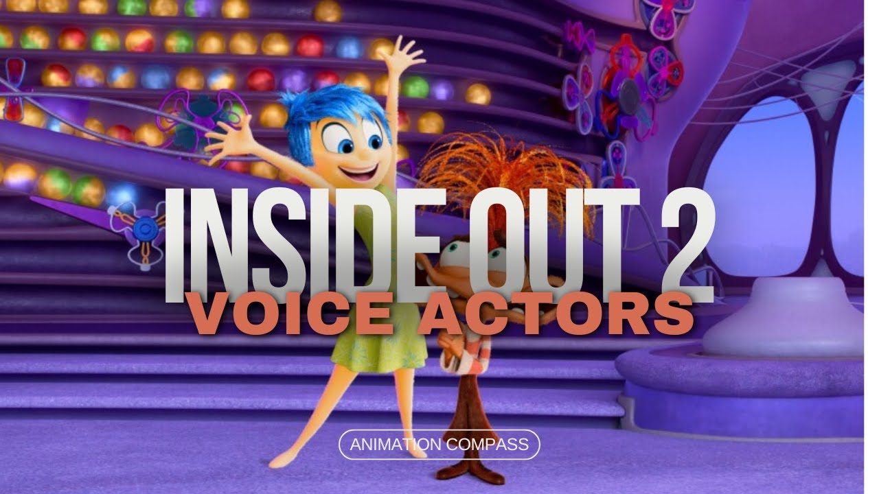 The Voice Actors behinds Pixar's Inside Out 2 - YouTube