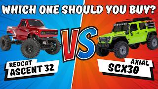 Which One Should YOU Buy? - Redcat Ascent32 vs Axial SCX30