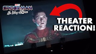 Spider Man No Way Home Official Trailer  - AWESOME THEATER REACTION! screenshot 5