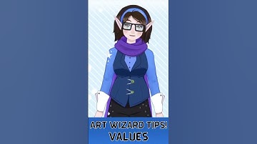 Art Wizard Tips: Push Your Values #shorts