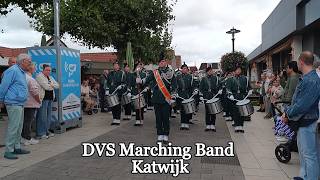 DVS Marching Band – Katwijk. Street Parade door het centrum van Lisse.