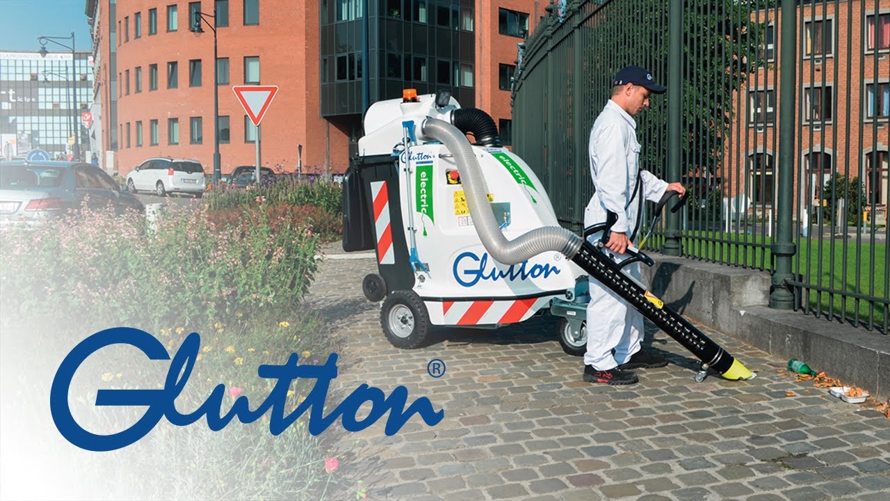 Glutton® - Aspirateurs électriques de déchets urbains et industriels