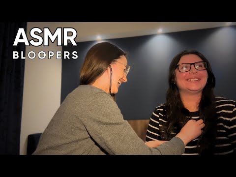 ASMR Bloopers: Real Person Doctor Check Up (Cranial Nerve Exam and POV Medical Roleplay)