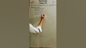 (Electricity) class 10 In-Text question 3 page no 218