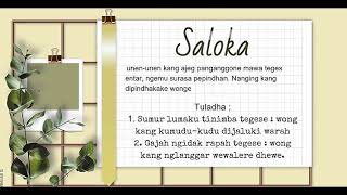 Basa Rinengga Kelas 10  (Wulangan Ph1)