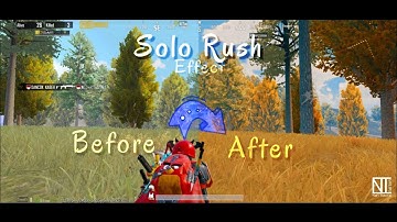 Solo Rush Color Grading Effect ll 3DLUT ll NaFi Tutorial ♥️