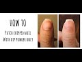 How to:  Patch Broken Nail withOUT coffee filter/tea bag