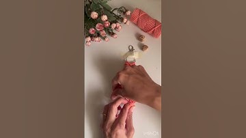 Fishtail keychain #macrameart #macramekeychain #macrame #homedecor #macrametutorial #handmadegifts