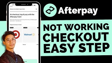 Afterpay Not Working At Checkout !