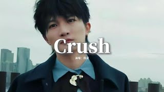 周深 - Crush『渺小的背影憧憬着遠方，疼痛着橫衝直撞，Fall in my heart，如果淚滿眼眶。』【動態歌詞MV】