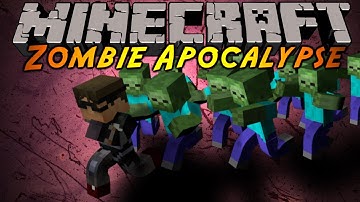 Minecraft Mod Showcase : Zombie Apocalypse!