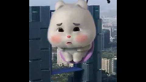 Cute Rabbit swinging ❤️🌈🐇🐰🐇🌈❤️