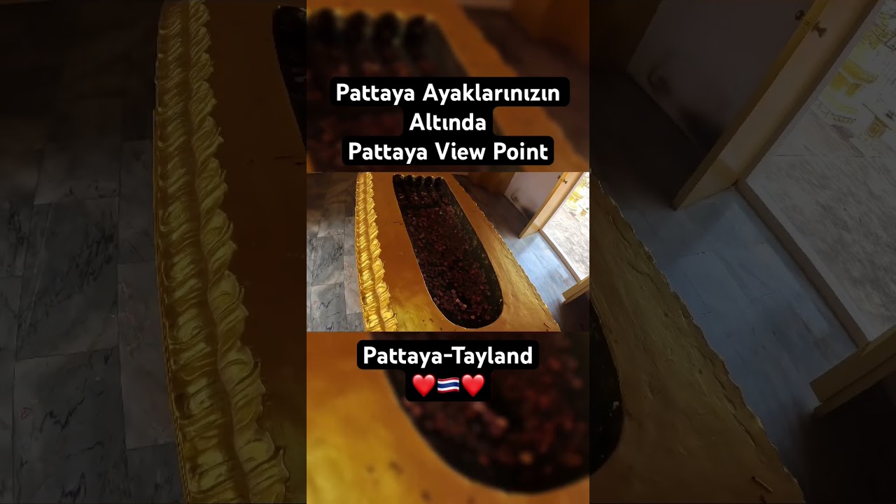 Pattaya View Point (Tayland) Pattaya’nın en güzel manzarası #shorts