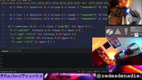 Redes De Nadie - Transnodal 21 TOPLAP´s Birthday Set #livecode #tidalcycles