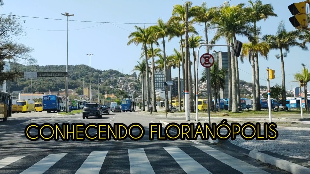 COMO IR PARA PRAIA DE ÔNIBUS EM FLORIANÓPOLIS | PRAIAS DO SUL DA ILHA | DRIVING FLORIPA