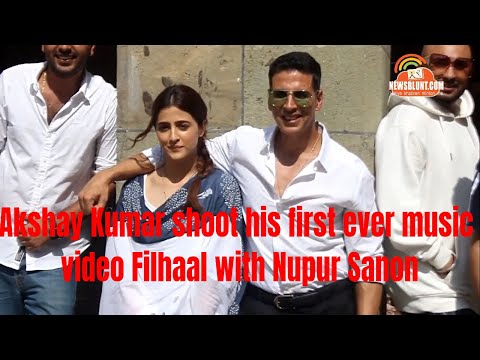 akshay-kumar-shoot-his-first-ever-music-video-filhaal-with-nupur-sanon