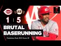 Cincinnati reds bad baserunning costly in loss at san francisco giants  chatterbox reds  game 39