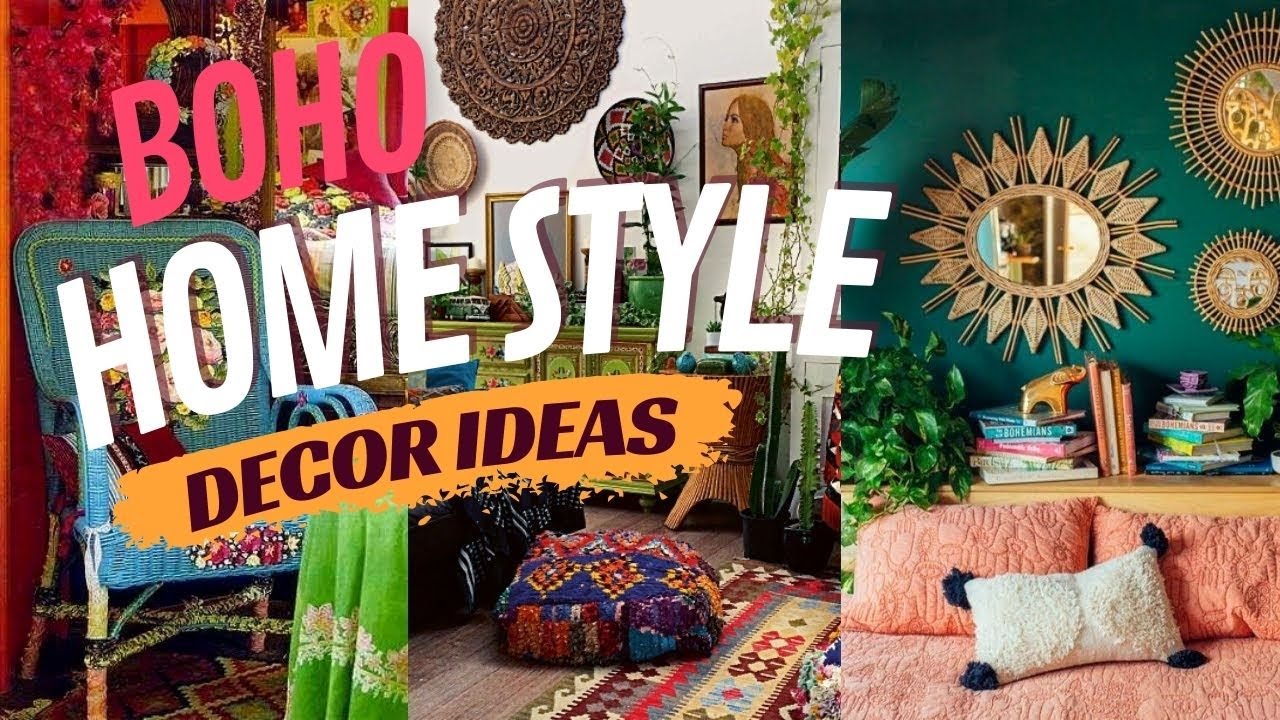 Boho Style Home Ideas. Bohemian Furniture and Designs. 