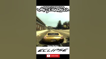 Mitsubishi ECLIPSE Sounds NFSMW😮 #shortsvideo #mybloopers   #gameplay #needforspeedmostwanted