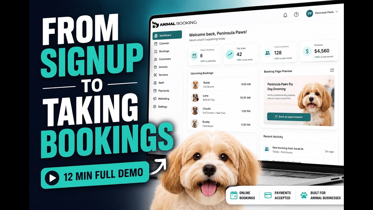 See how the whole booking flow works