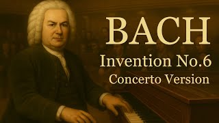 Bach: Invention No.6 in E major BWV 777 – with Harmony Accompaniment (2 Pianos) (For Piano Duet (2 Pianos)) - J.S.Bach