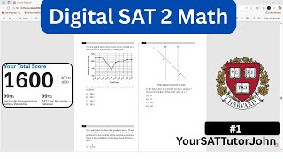 Digital SAT Math Practice Test 2 - Walkthrough