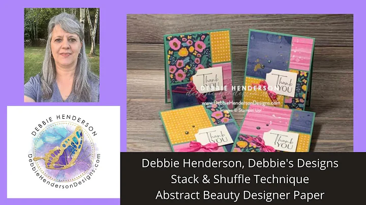 Stack and Shuffle Technique with Stampin' Up! Abst...