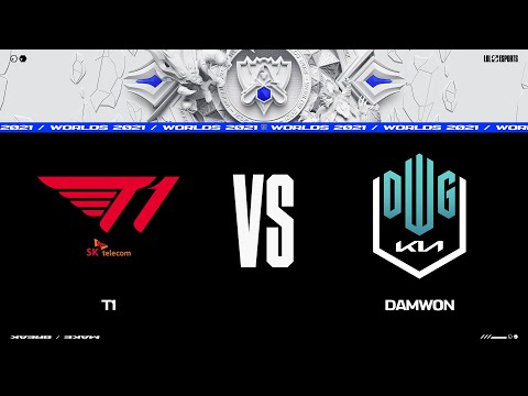 DK vs. T1 | Worlds Semifinals Day 1 | DWG KIA vs. T1 | Game 1 (2021)