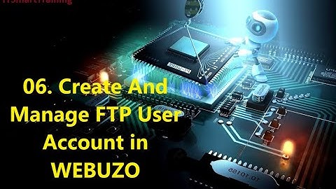 Create And Manage FTP User Account in WEBUZO | Episode 06