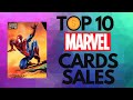 Marvel trading cards top 10 sales  marvel card collecting  investing huge 1996 masterpieces price