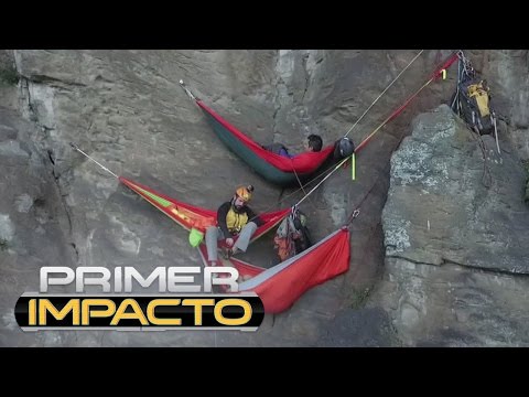 Vídeo: Echa Un Vistazo A Este Festival Donde Todos Duermen En Hamacas Colgadas De Slacklines A Cientos De Pies En El Aire - Matador Network