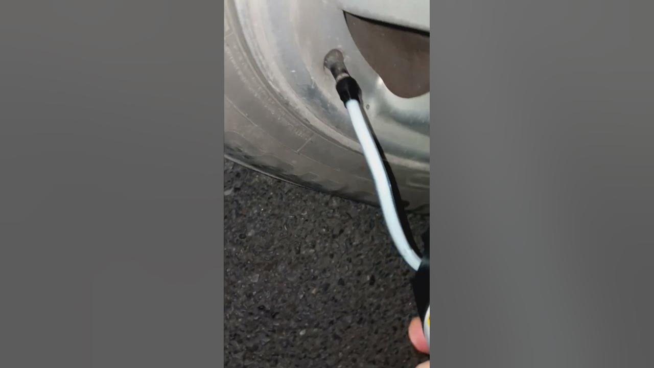 how to use fix a flat can? - YouTube