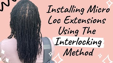 Micro Loc Installation Using The Interlocking Method