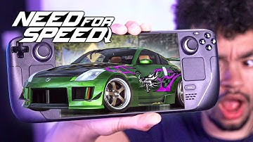 Need for Speed on a Portable Gaming PC!? (Steam Deck)