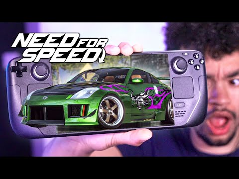 Need for Speed on a Portable Gaming PC!? (Steam Deck)