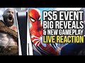 PlayStation 5 Event 2021 Reaction - God of War Ragnarok, Spiderman 2 & More (PS5 Event)