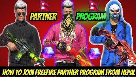 How to Join Freefire Partner Program From Nepal|Freefire Nepal|Freefire Partner Program|Bishu Gaming