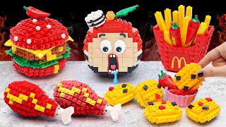 Super Hot Lego Apu  Spicy Lego Food in Apu's Yummy World  Lego Food Adventures