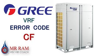 GREE VRF ERROR CODE CF [ ENGLISH ]