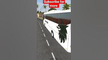 #shorts | SKS Scania bus Mod | BUSSID | bus full speed driving | Android game | 3d graphics | Bus