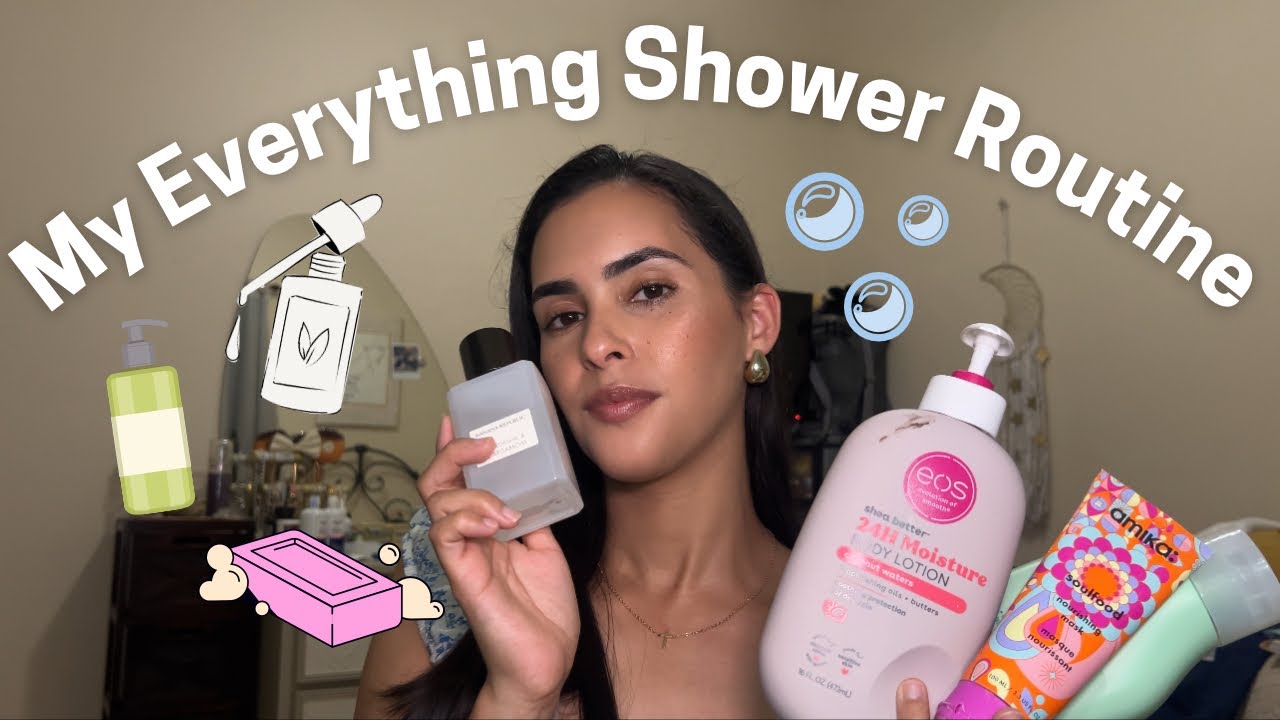 My Everything Shower Routine 🚿 (Hair Care 💆‍♀️, Body Care 🧴 + More!) 💖 ...