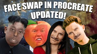 How to Face Swap on Procreate "UPDATED" screenshot 3