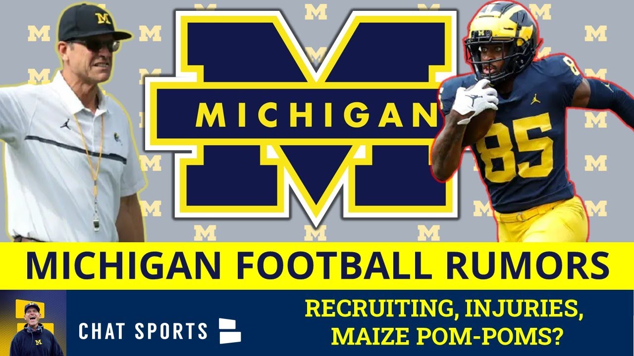 Michigan Football Rumors On Daylen Baldwin Injury, Maize Pom-Poms, 5-Star Recruit Leaning Michigan?