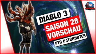 Diablo 3 - Saison 28 wird GEISTESKRANK gut...!! - PTR Patchnotes 2.7.5