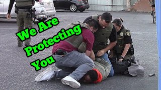 Tackled And Dog Piled For Suspected Unsafe Street Crossing